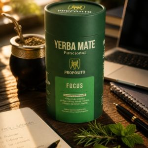 Yerba Mate Propósito Funcional Focus cilindro 250gr