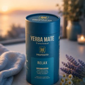 Yerba Mate Propósito Funcional Relax cilindro 250gr